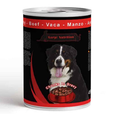 Garpi Nutrition Dog Beef Chunks in Gravy 400g