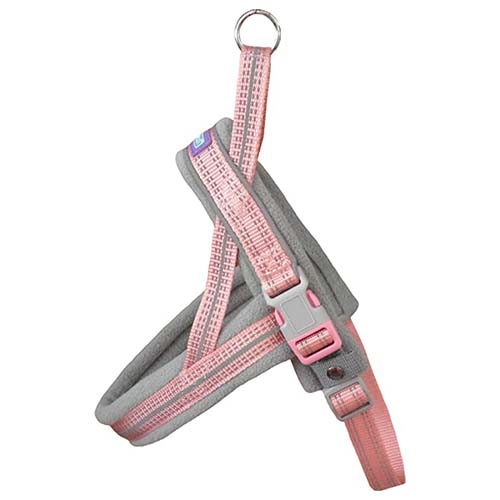 Hem & Boo Pink Reflective Harness