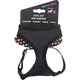 Hem & Boo Soft Mesh Harness Black