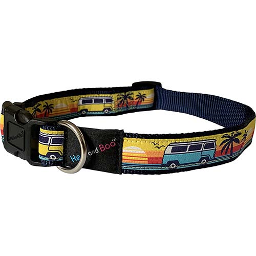 Hem and Boo Sunset Camper Van Collar