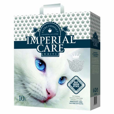 Imperial Care White Jasmine Odour Control Clumping Cat Litter 10L