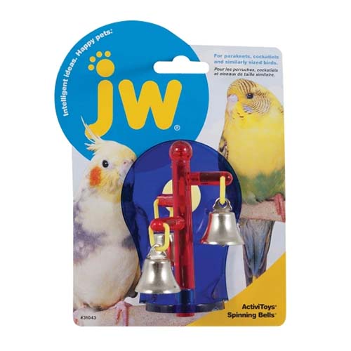 JW Spinning Bells Bird Toy