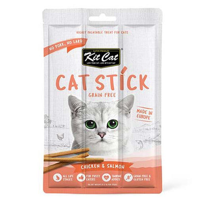 Kit Cat Chicken & Salmon Treat Sticks 15g