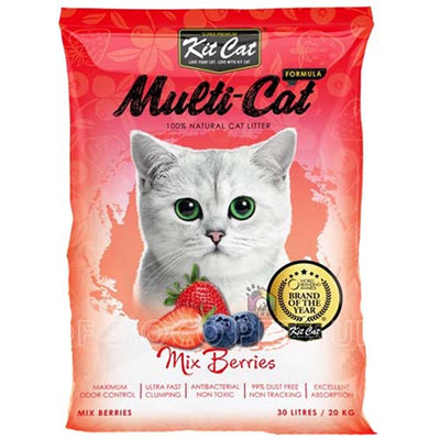 Kit Cat Multi-Cat Mixed Berries 30L/20KG