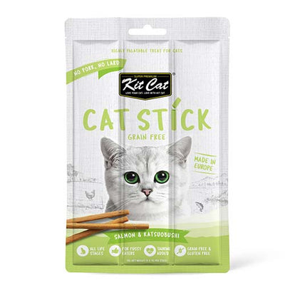 Kit Cat Salmon & Katsuobushi Treat Sticks 15g
