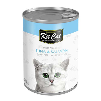 Kit Cat Tuna & Salmon 400g