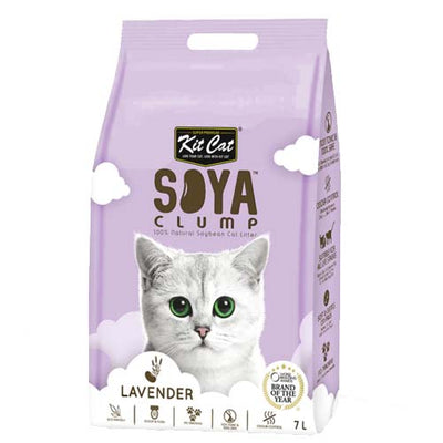 Lavender Soya Clump Cat Litter 7Ltr