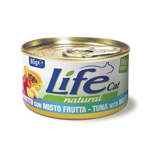 Life Cat Tuna & Mixed Fruits 85g