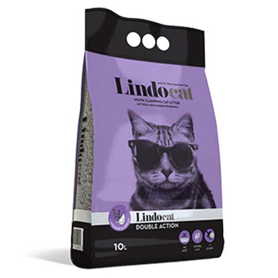 Lindocat 10L Double Action Lavender Cat Litter