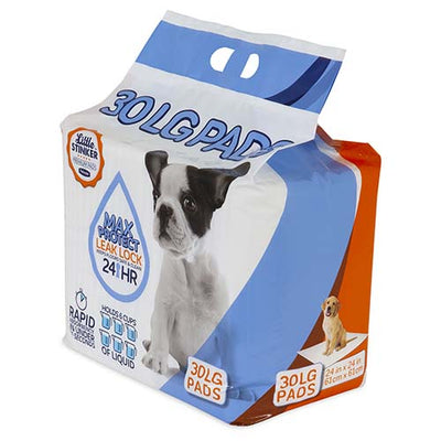 Little Stinker Puppy Pads 60 x 60cm Pack of 30