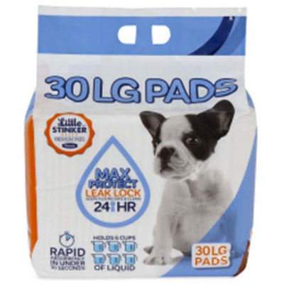 Little Stinker Puppy Pads 60 x 60cm Pack of 30