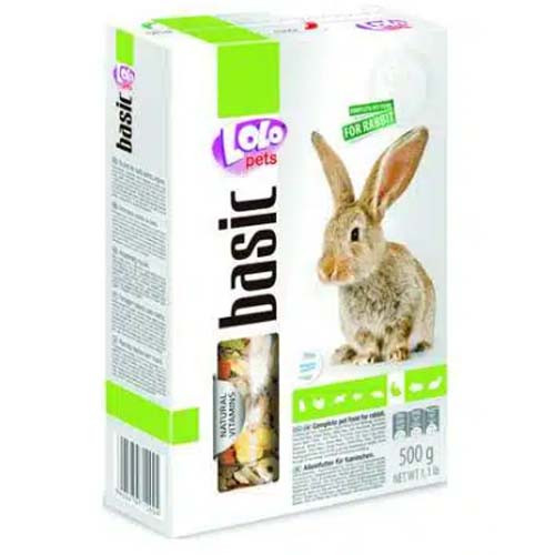 LoLo Pets Complete Rabbit Food 500g