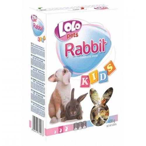 LoLo Pets Complete Rabbit Food KIDS 400g