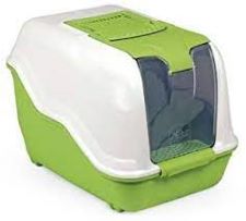 Netta Hooded Litter Box Set (with Filter & Scoop)