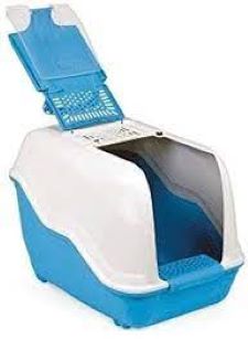 Netta Hooded Litter Box Set (with Filter & Scoop)