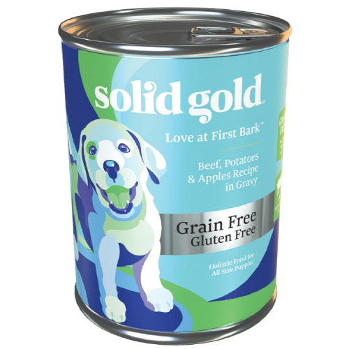 Solid Gold Puppy Beef, Potatoes & Apples in Gravy 374g