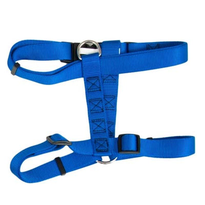 Petmate Adjustable Nylon Dog Harness Blue 2cm x 71-91cm