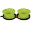 Petmate Silicone 1.5 cup Travel Bowl Duo