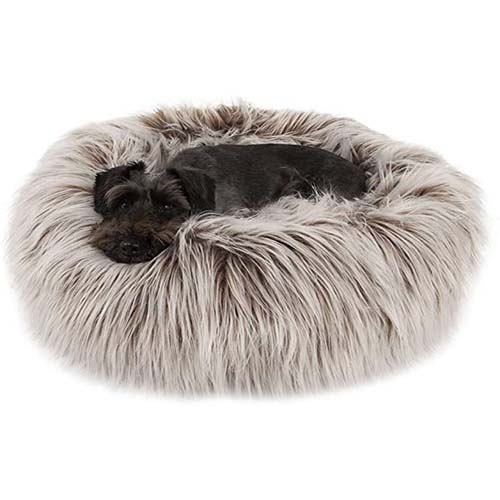 Petmate SnooZZy Glam Pet Donut Lounger Bed 66cm