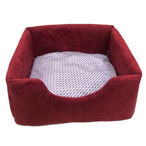 Red Square Pet Bed Large