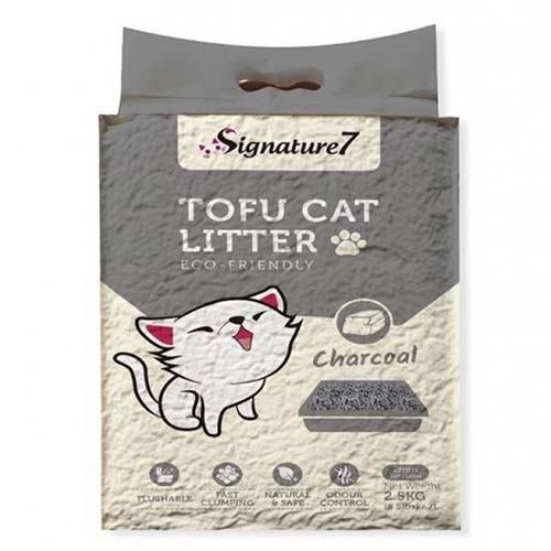 S7 Tofu Flushable Cat Litter Charcoal 7L
