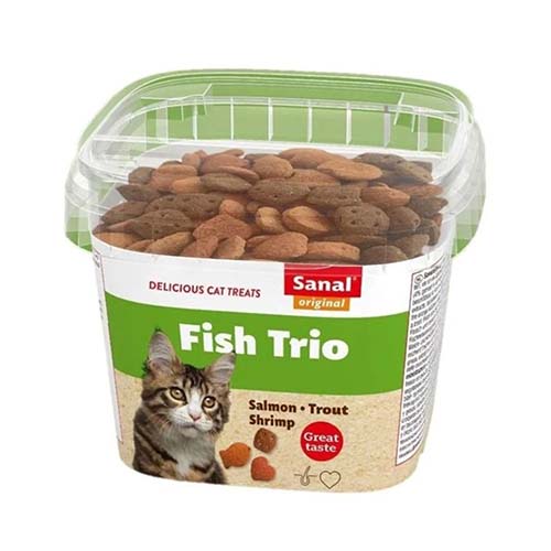Sanal Cat Fish Trio Bites Trio 75g