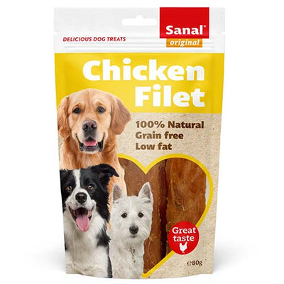 Sanal Dog Chicken Filet 80g