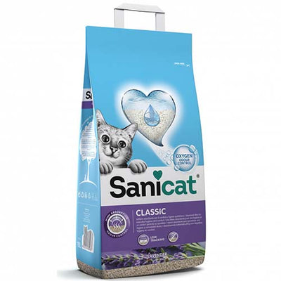 Sanicat Classic Cat Litter Lavender Scent 10L
