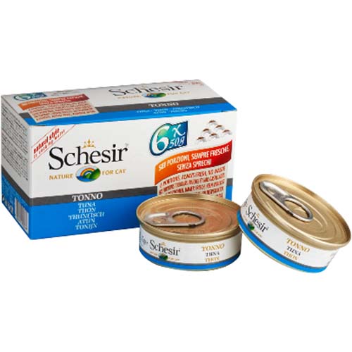 Schesir Cat Tuna Natural 6 x 50g