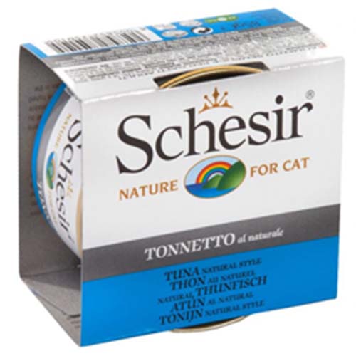 Schesir Cat Tuna Natural 85g Tin