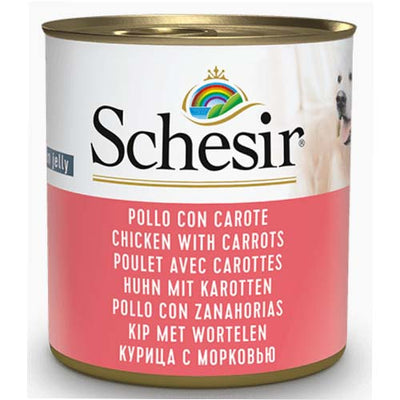 Schesir Dog Chicken & Carrots 285g Tin