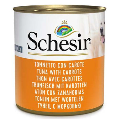 Schesir Dog Tuna & Carrots 285g Tin