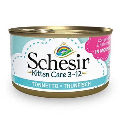 Schesir Kitten Care Tuna Mousse Can 85g