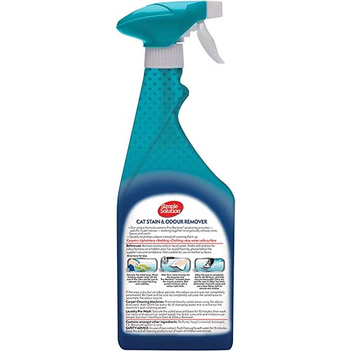 Simple Solution Cat Stain & Odour Remover 750ml