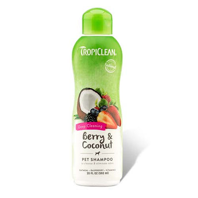 TropiClean Berry & Coconut Pet Shampoo 355ml