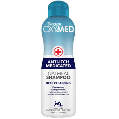 TropiClean OxyMed Oatmeal Anti Itch Shampoo 592ml