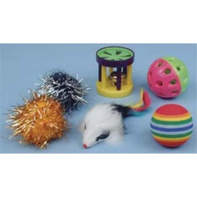 Value Pack of 6 Cat Toys