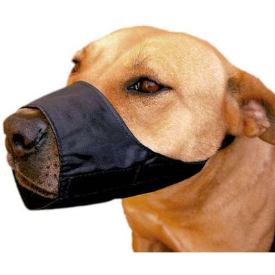 Zolux Black Nylon Dog Muzzle