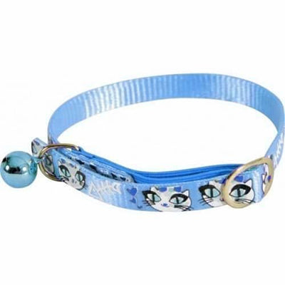 Zolux Ladycat Blue Cat Collar with Bell