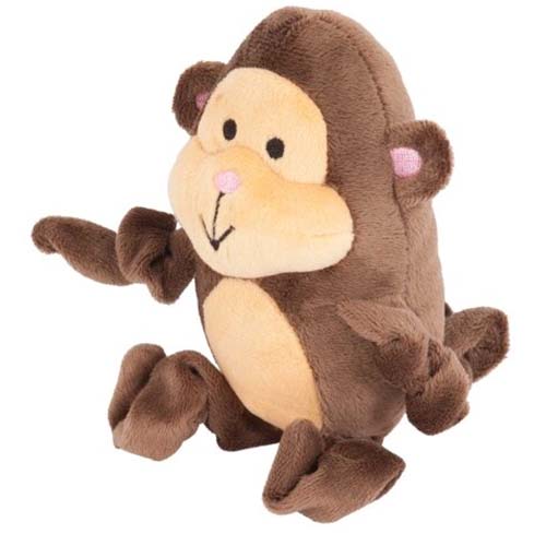 Zoobilee Stretchies Dog Toy Monkey