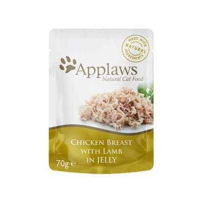 Applaws Cat Chicken & Lamb in Jelly 70g pouch