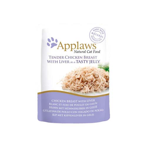 Applaws Cat Chicken & Liver in Jelly 70g Pouch