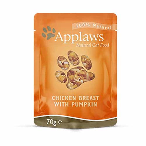 Applaws Cat Chicken & Pumpkin in Broth 70g