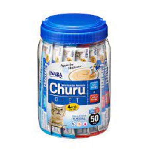EXP JULY24 Churu Cat Diet Tuna & Chicken Puree 50 x 14g
