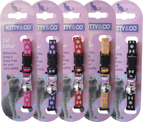 Kitty & Co Polka Dot Cat Collar