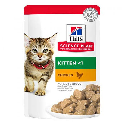 Hill's Science Plan Kitten Chicken in Gravy 85g