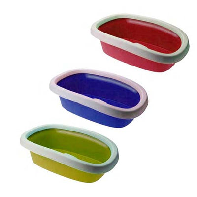 MPS Litter Tray with Rim 43x30x11cm