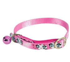 Zolux Ladycat Pink Cat Collar with Bell