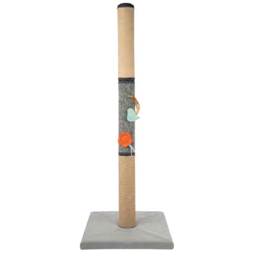 Smartykat Triple Tower Carpeted Cat Scratch Post