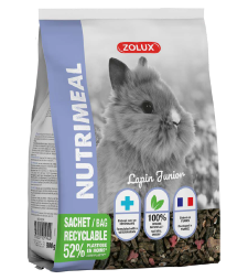 Zolux Nutrimeal3 Jnr Rabbit Food 800g